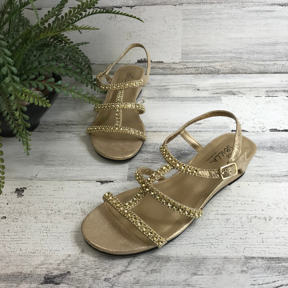 Nordstrom Shoes - 🔥4/20🔥Sbicca Gold Strappy Sandals Nordstom [344]